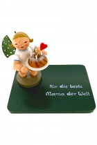 Muttertag - Grünhainichener Engel® - Engel mit Kuchen und Herz, Wendt&Kühn
