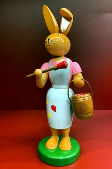 Hase mit Knickohr - Hasenmalerin 25 cm - Fa. Gahlenz