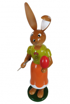 großer Hase mit Knickohr - Hasenmalerin 55 cm - Fa. Gahlenz