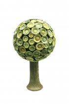 Blütenbaum, grün, H 7,5 cm 3221
