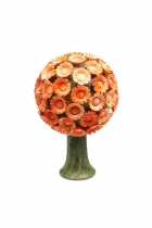 Blütenbaum, orange H 6,0 cm, Durchm. 4,0 cm 3216