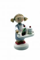 Kleines Mädchen mit Cupcakes 5264
