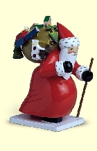 Details-Großer Weihnachtsmann, Wendt & Kühn, mit Spielzeug