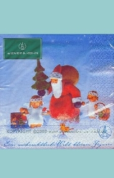 20 Servietten Weihnachtsmann - Wendt&Kühn