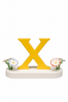 Buchstabe X mit Blume - Wendt & Kühn