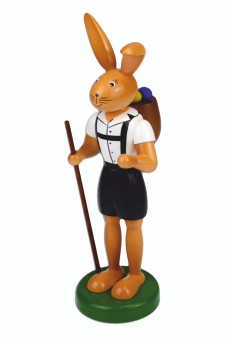 großer Hase mit Knickohr - mit kurzer Hose 55 cm - Fa. Gahlenz