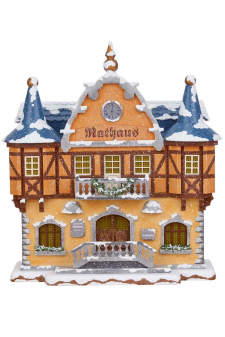 Hubrig Winterkind Rathaus 21 cm