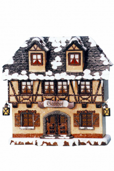 Hubrig Winterkind Gasthof 15 cm