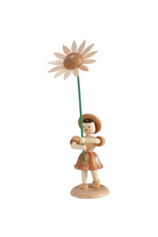 Blumenkind - natur Sonnenblume  Faltenrock - BK 009